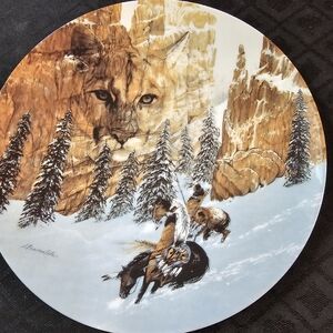 Canyon of the Cat Collector Plate